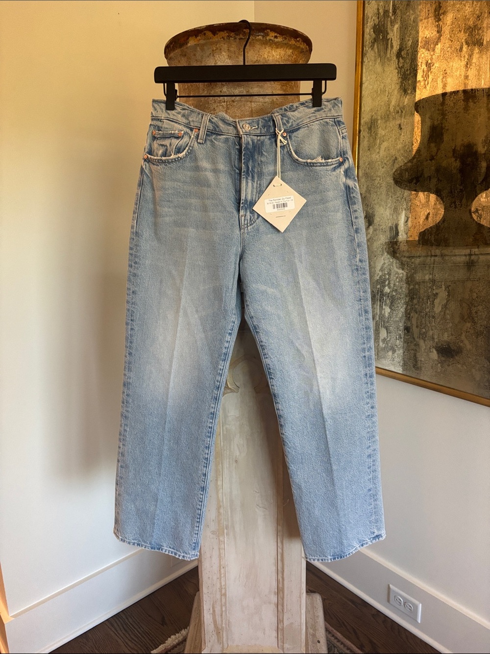 Mother The Rambler Zip Flood Jeans